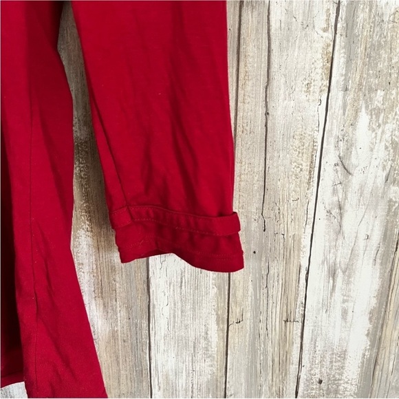 White House Black Market Red Square Neck  Blouse - Picture 2 of 5